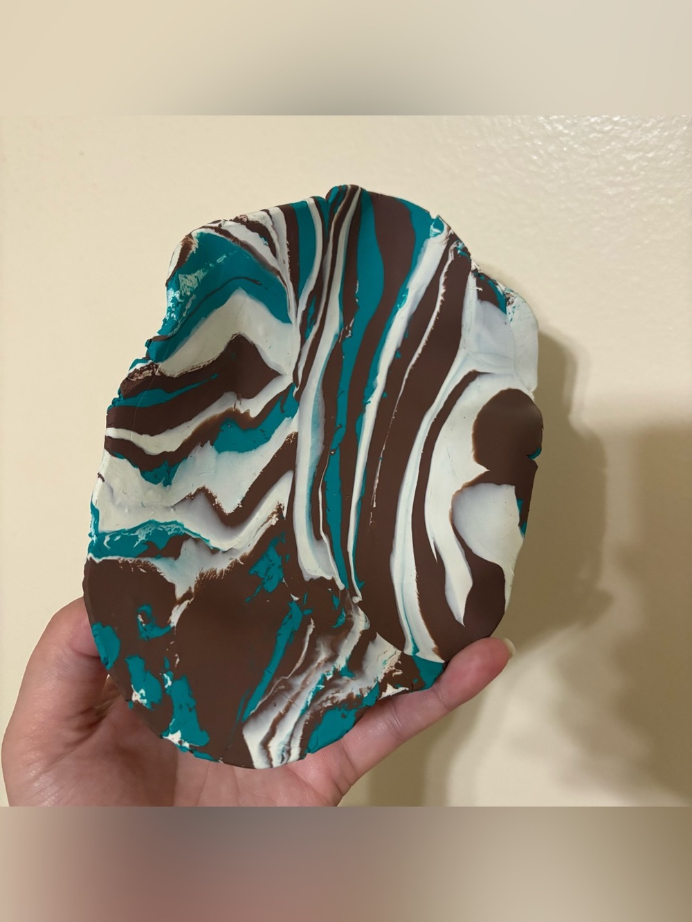 Handmade Polymer Clay Trinket Dish - Picture 2 of 5